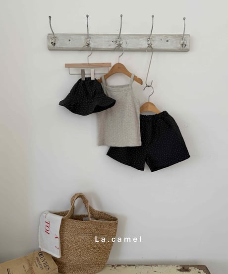 12[予約]La.camel clover hat