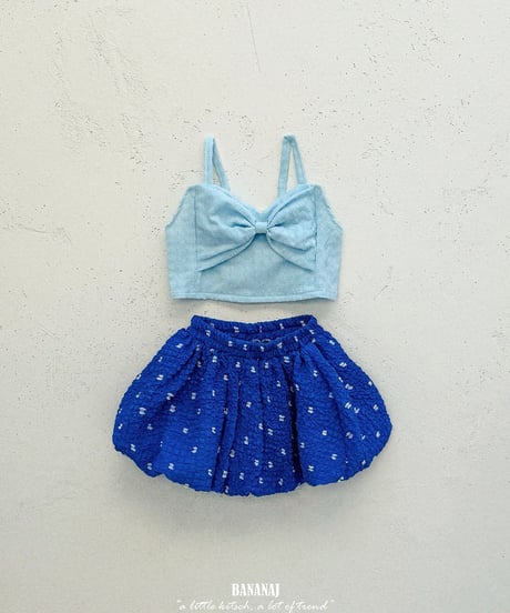 64[予約]BANANAJ chloe ballon skirt