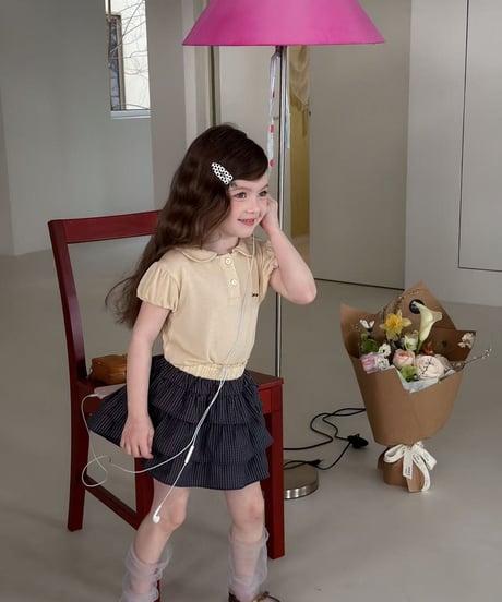 74[予約]aiai 3tier frill skirt