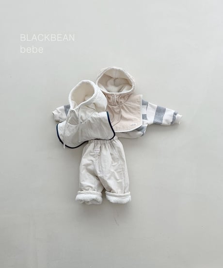 9[予約]blackbean baba bebe padded warmer(baby)