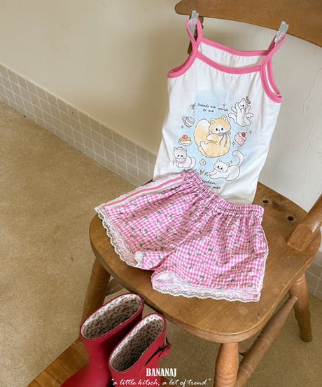 61[予約]BANANAJ dina kitten sleeveless