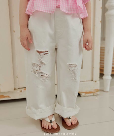 46[予約]melikey folding vintage denim pt