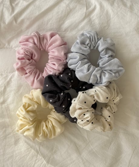 78[予約]ninibello dot scrunchie