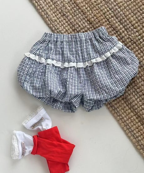 99[予約]aiai frill check bloomers