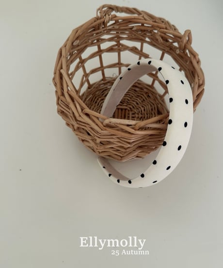130[予約]ELLYMOLLY dot headband