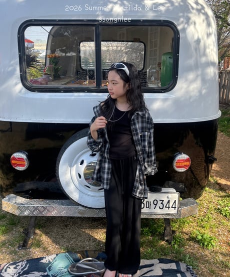 86[予約]matilda&lee summer plaid shirt