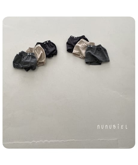 80[予約]nunubiel buckle bloomer