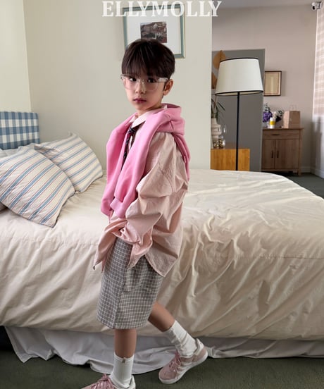 229[予約]ELLYMOLLY dayfit check shorts