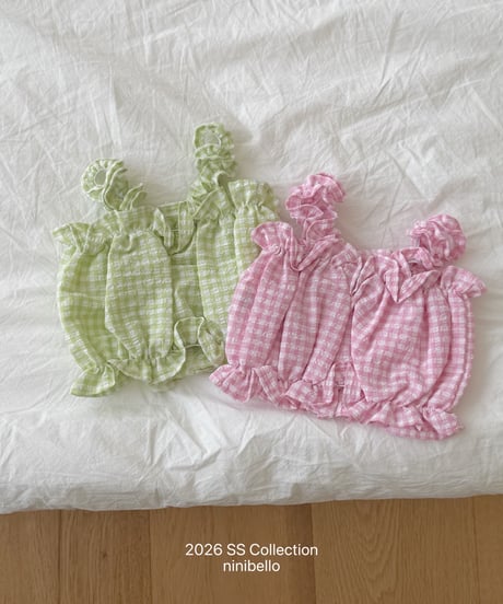 91[予約]ninibello myjju frill top