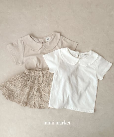 11[予約]mimi market butter polo shirt