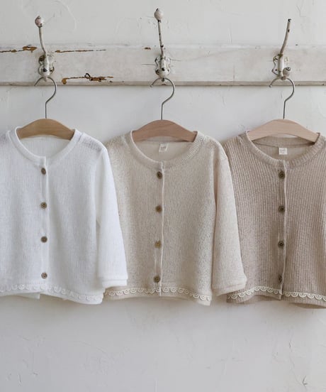 21[予約]FLO nets cardigan