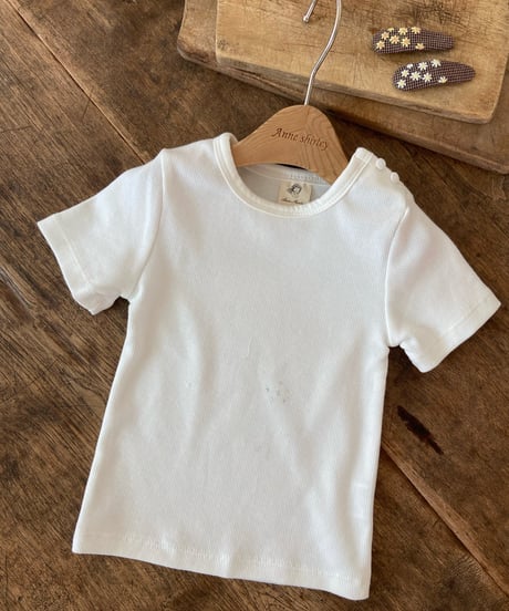 19[予約]anneshirley plain flat t-shirt