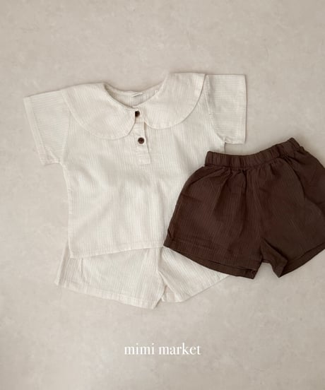 22[予約]mimi market linen short