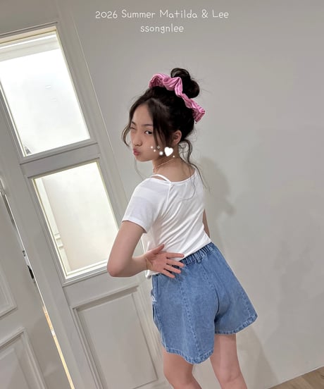 12[予約]matilda&lee unfoot strap tee