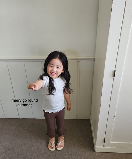 1[予約]merry go round summer jelly bootcut