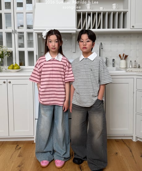 51[予約]matilda&lee classic collar tee