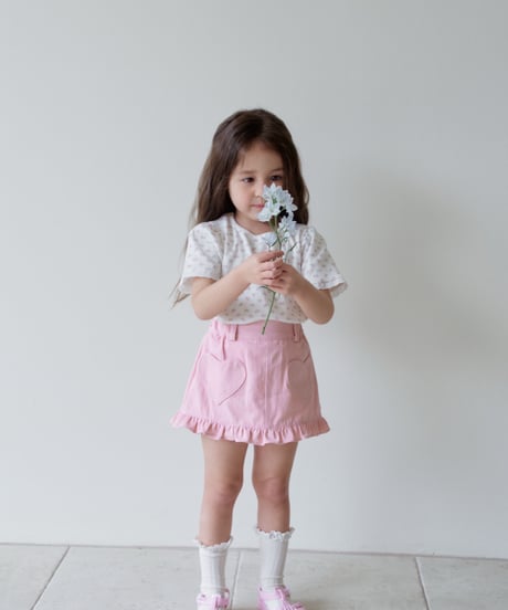 28[予約]momoann frill heart skirt