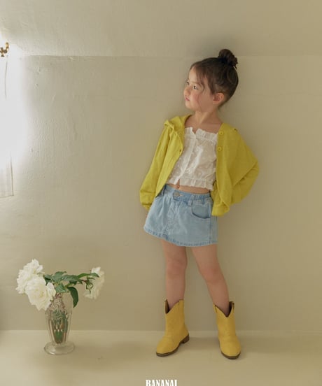 3[予約]BANANAJ nari hood cardigan