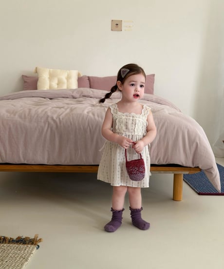 25[予約]mydaughter french lace dress