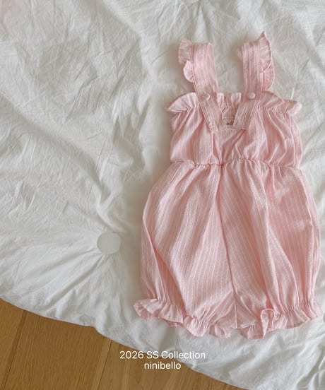 110[予約]ninibello picnic overalls(baby)
