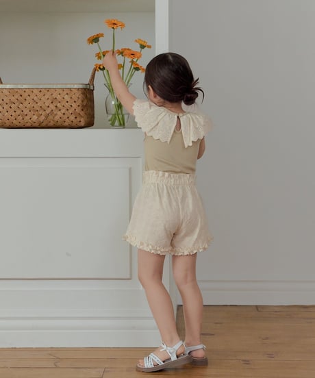 25[予約]Roa vanilla lace tank top