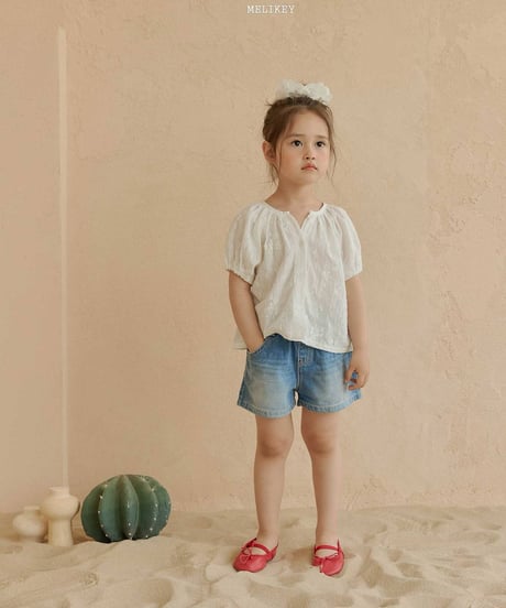 71[予約]melikey brush denim pants