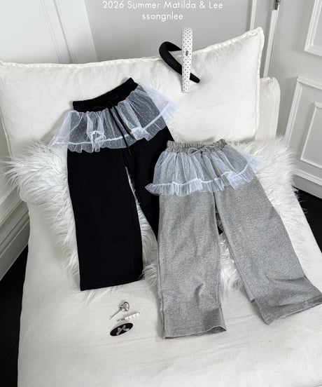 58[予約]matilda&lee lace wide pants