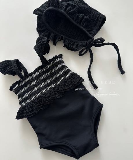 116[予約]monbebe pinkle swimsuit