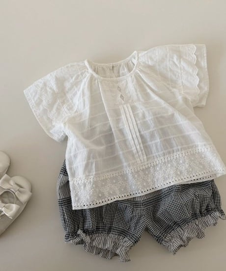 24[予約]mydaughter cloud baby two piece set
