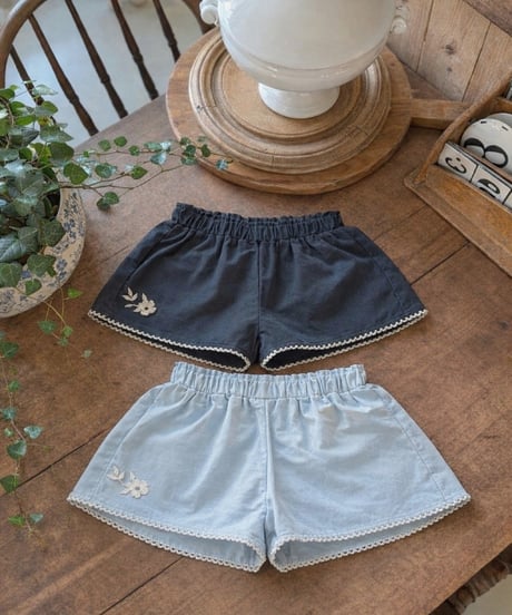 12[予約]marron lily pants(XS-L)