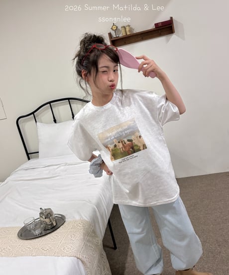 32[予約]matilda&lee alpaca tee