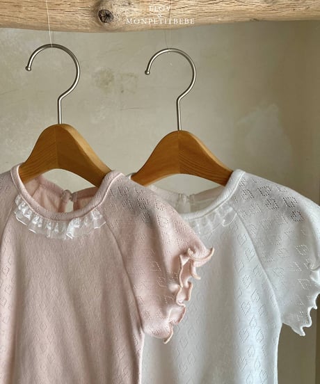 2[予約]elov&monpetitbebe nana lace tee