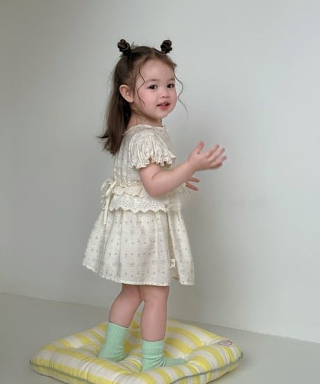 37[予約]mydaughter layering frill dress