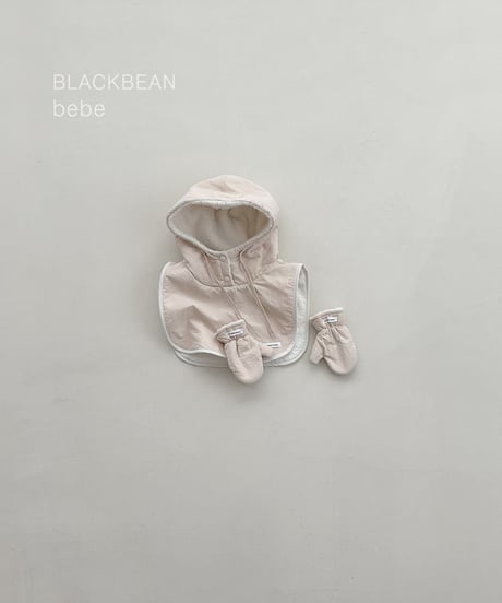 7[予約]blackbean baba bebe padded gloves(baby)