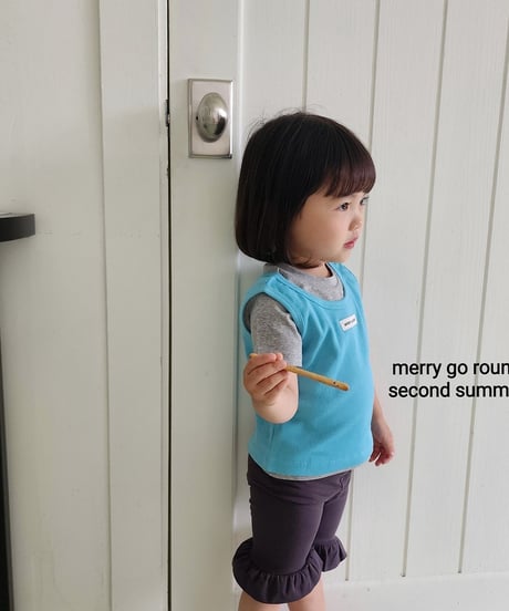 58[予約]merry go round jelly sleeveless set