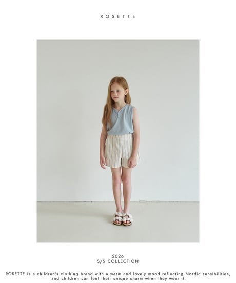 24[予約]ROSETTE eden shorts