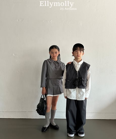 [即納]ELLYMOLLY shushu color skirt