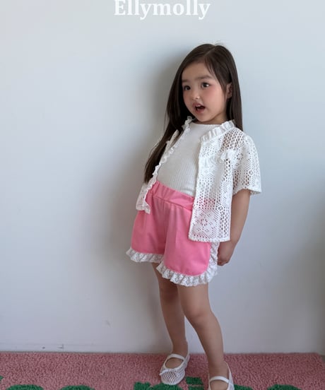 20[予約]ELLYMOLLY rosy crochet bl