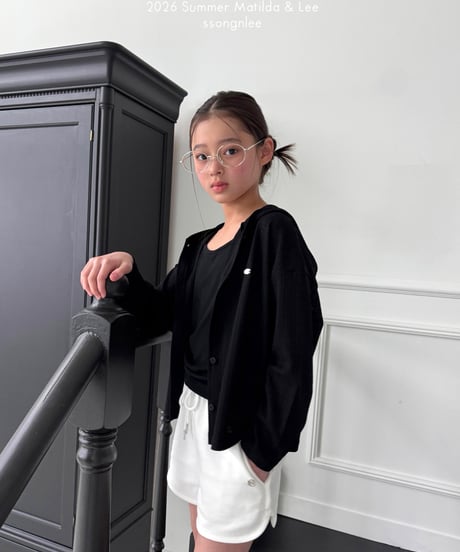 90[予約]matilda&lee summer hooded cardigan