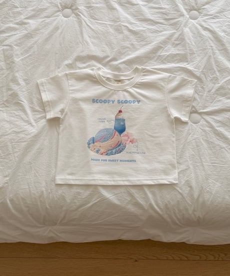 106[予約]ninibello scoop scoop short sleeve t-shirt(baby)