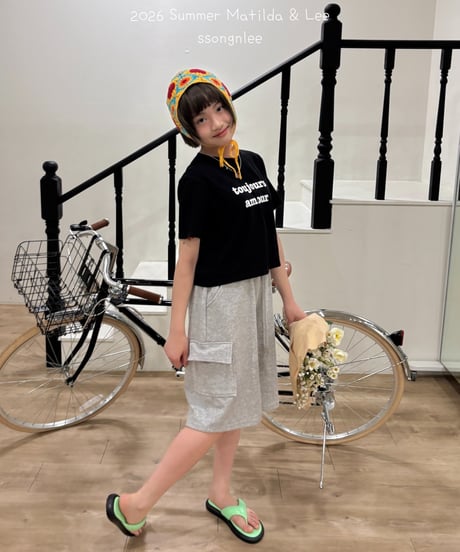 63[予約]matilda&lee cargo bermuda shorts