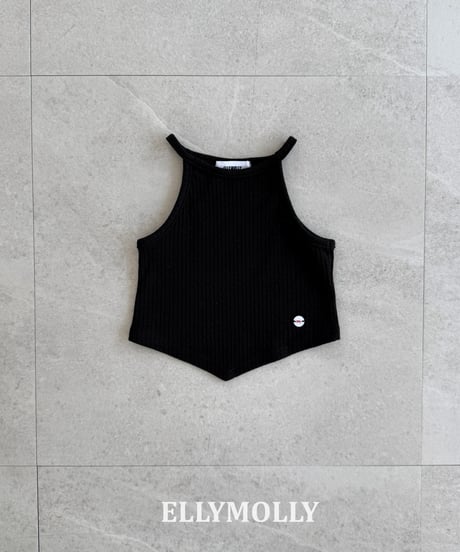 53[予約]ELLYMOLLY clean v-cut sleeveless