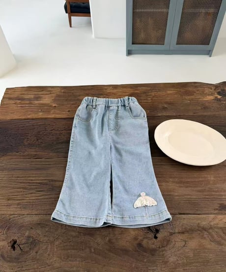 26[予約]aiai sweet umbrella denim pants