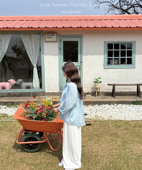 73[予約]matilda&lee cool wide pants
