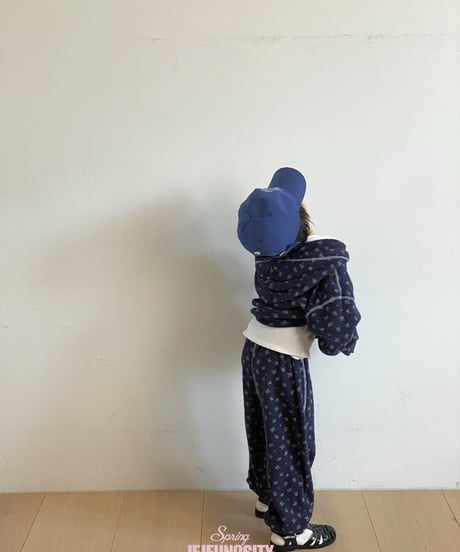 33[予約]jejeunosity waffle flower pants
