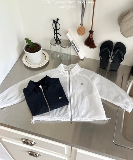 89[予約]matilda&lee see through windbreaker
