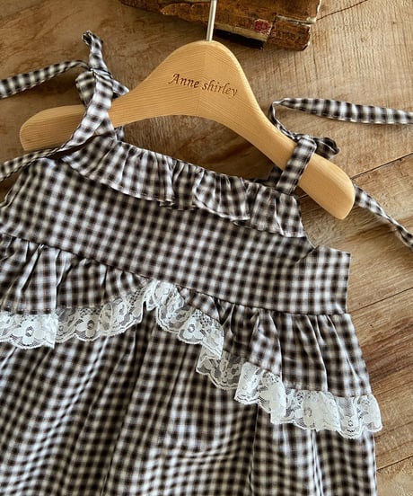 5[予約]anneshirley modern check ops