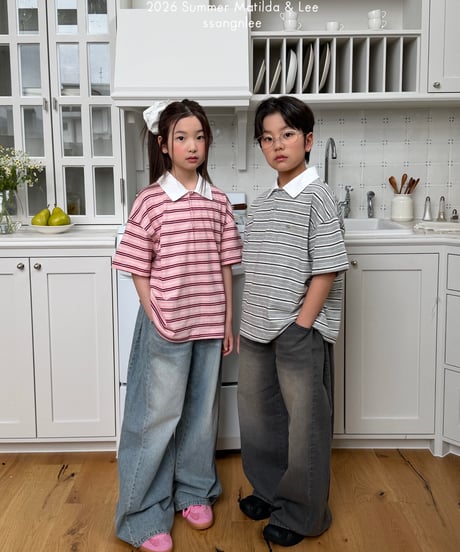 51[予約]matilda&lee classic collar tee
