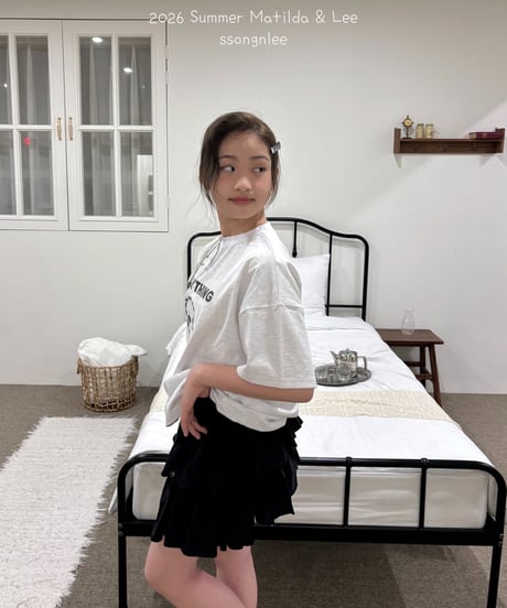54[予約]matilda&lee day ruffle skirt