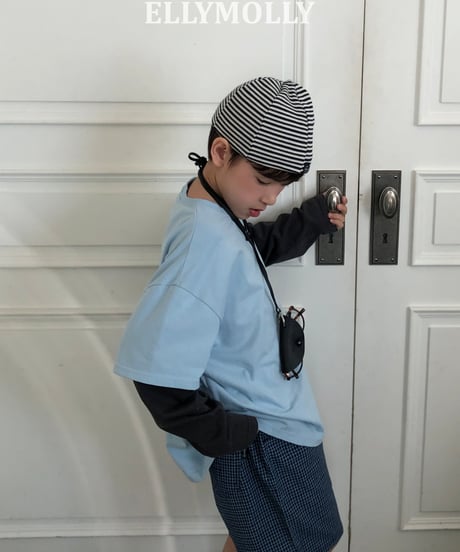 229[予約]ELLYMOLLY dayfit check shorts